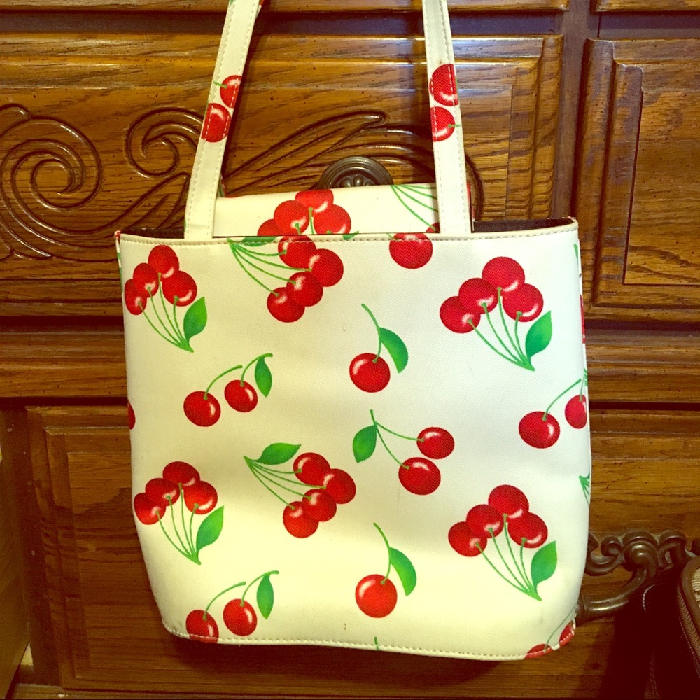 Vintage Cherry Pocketbook